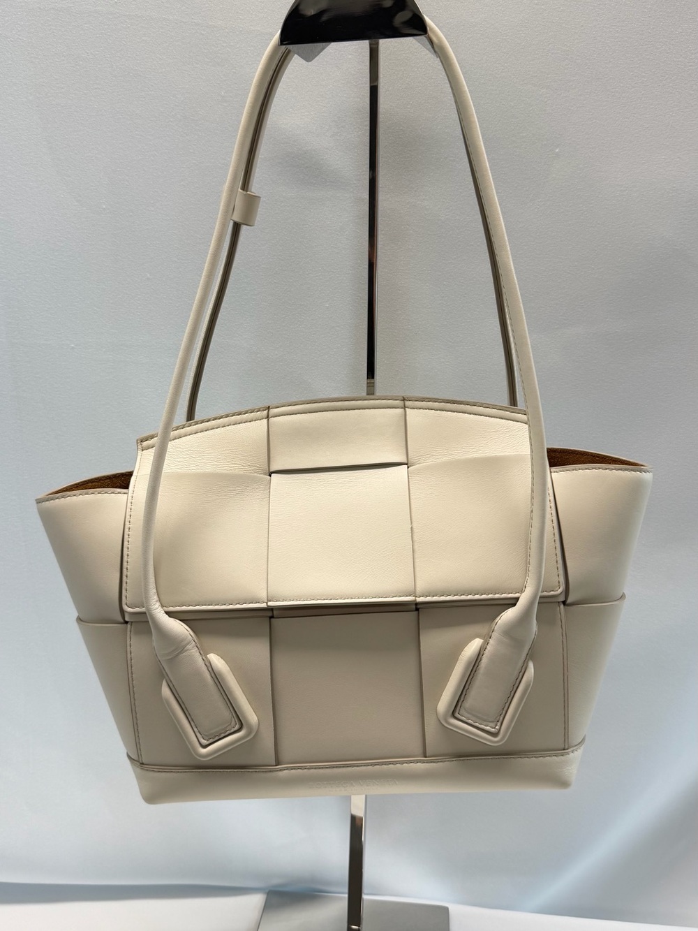 Bottega Veneta Arco Tote – Preloved | Ivory/Cream Intrecciato Leather